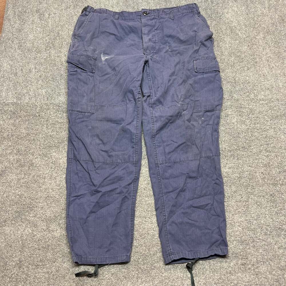 TRU-SPEC Navy Blue Cargo Pants Men's XL Regular Tactical Utility Cotton